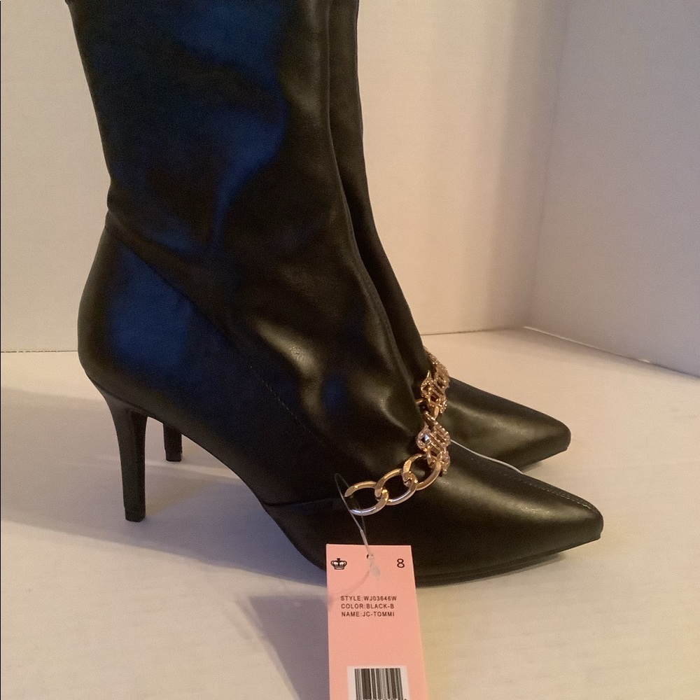 Juicy Couture Tommi Booties Black Size 8.5 WJ03646W